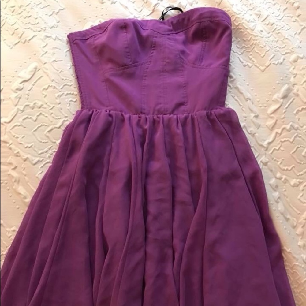 Purple guess dress